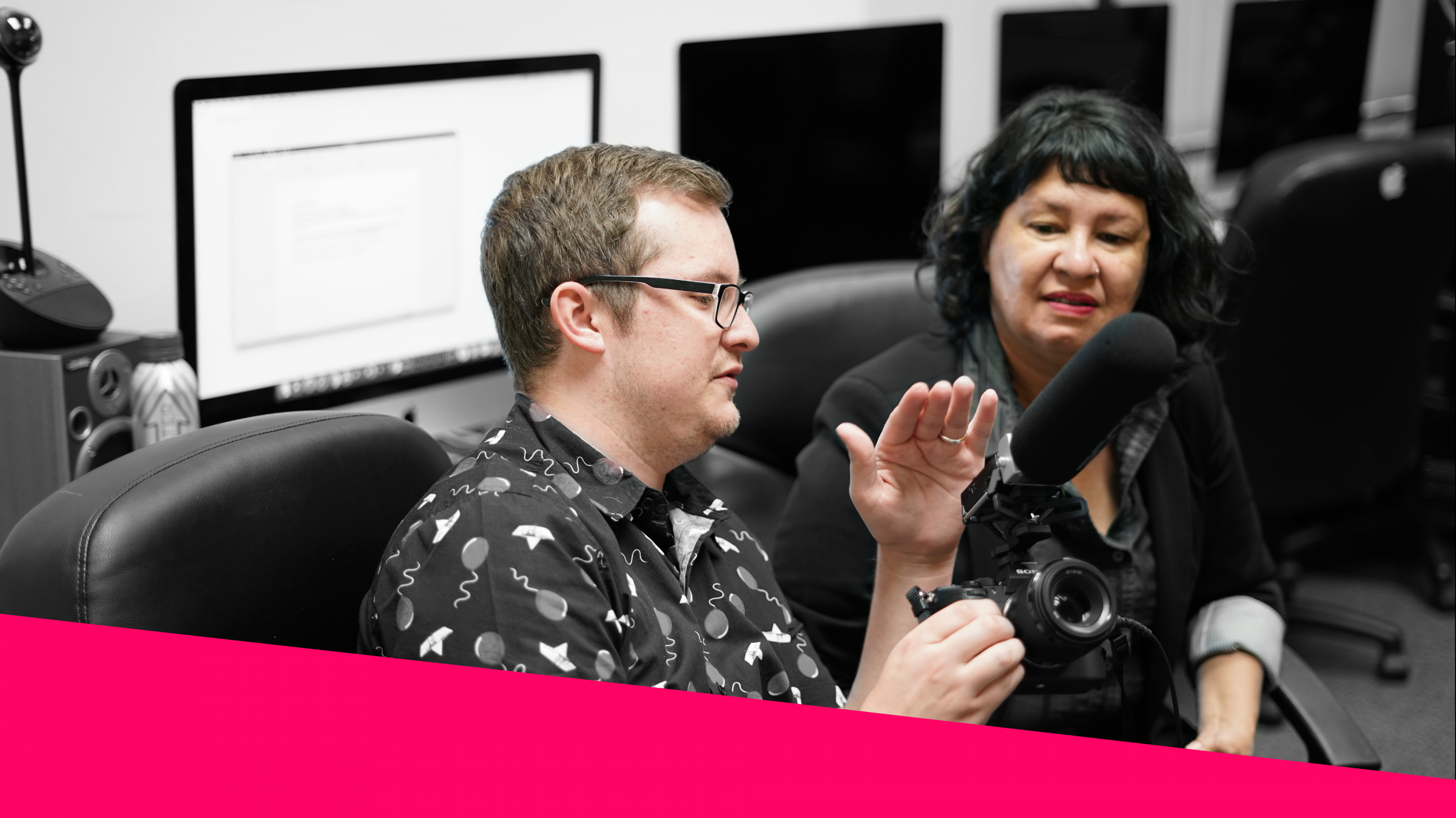 James and DocuMentorMe participant